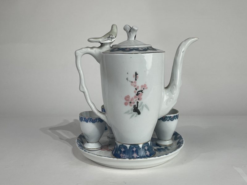 解放后 醴陵瓷茶具一套 - 图2
