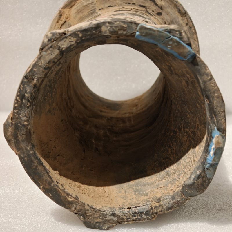 东汉 彩绘灰陶三层多枝灯 - 图126