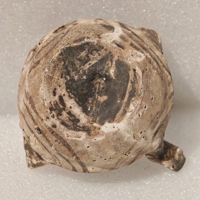 东汉 彩绘灰陶三层多枝灯 - 图36