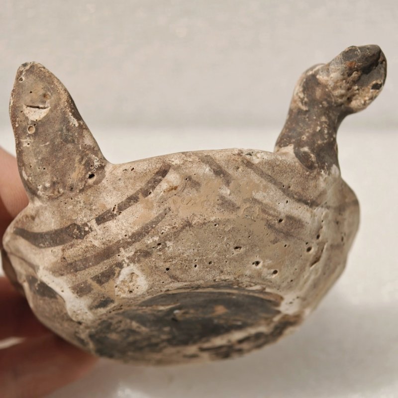 东汉 彩绘灰陶三层多枝灯 - 图38