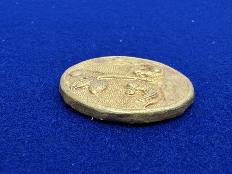 元-明 金質荷塘圖帶板一套十件 - 图31