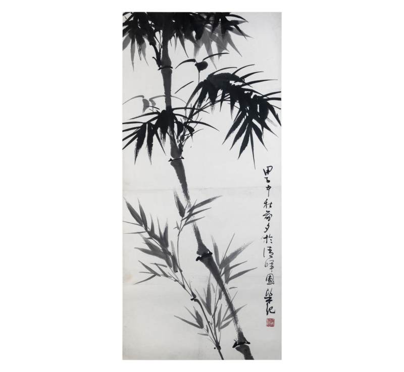    梁纪 墨竹