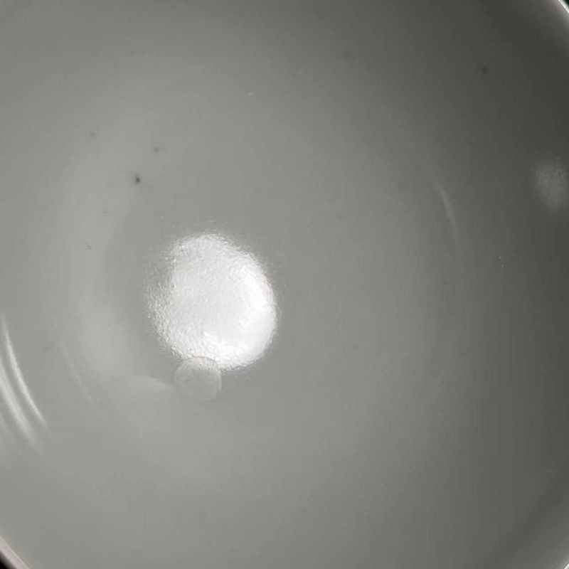 清中期 青花携琴访友图杯 - 图5