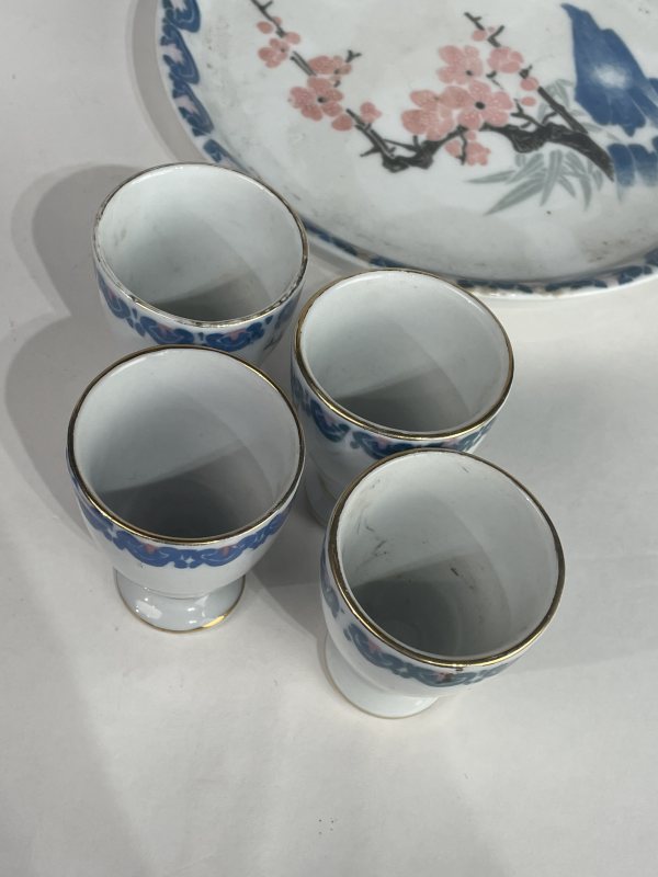 解放后 醴陵瓷茶具一套 - 图5