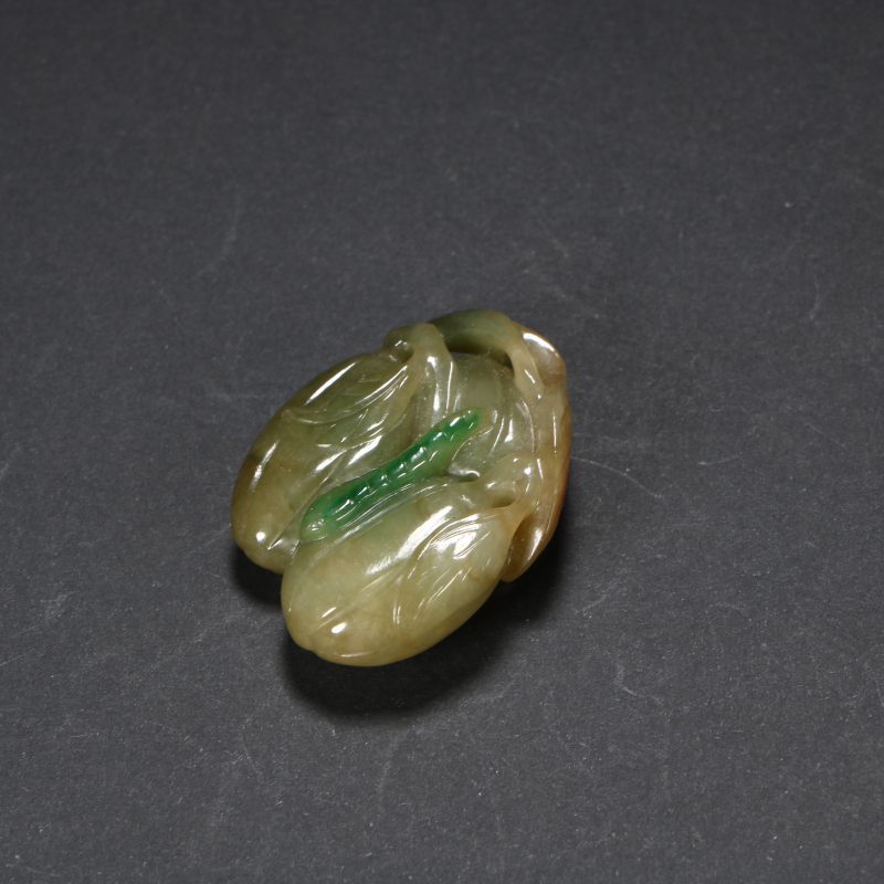 翡翠昆虫福瓜吊坠 - 图4