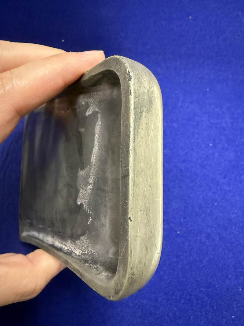 澤庵宗彭藏綠端風字硯 - 图12