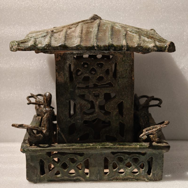 汉 绿釉陶楼 - 图119