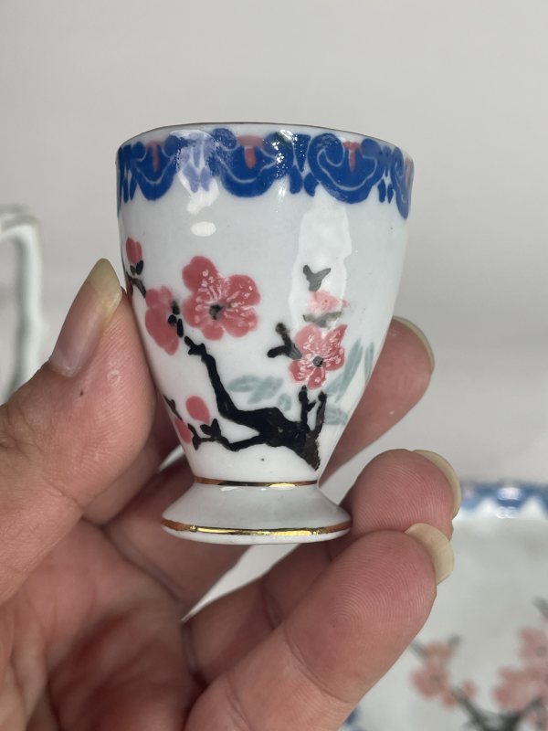 解放后 醴陵瓷茶具一套 - 图7
