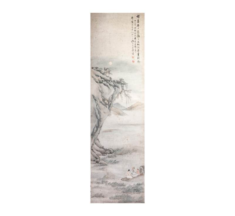    罗岸先 赤壁图
