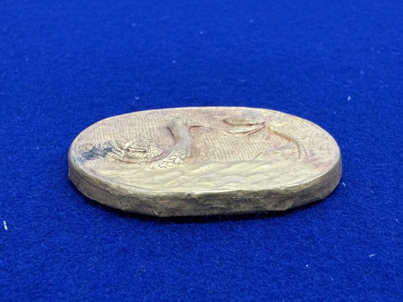 元-明 金質荷塘圖帶板一套十件 - 图52