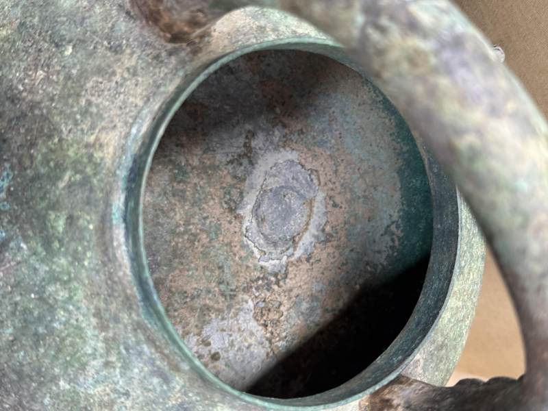 青銅龍首三足提梁盉 - 图18