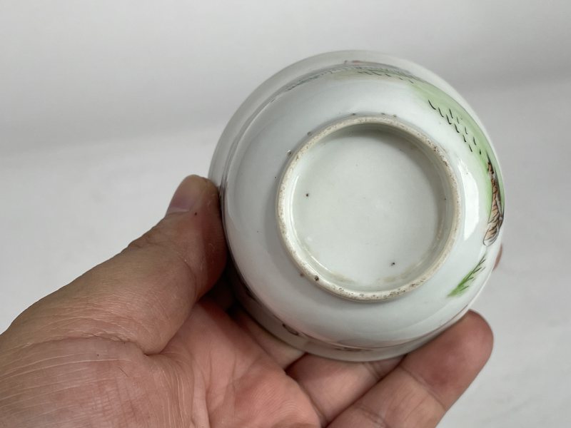民国 粉彩杯 - 图7
