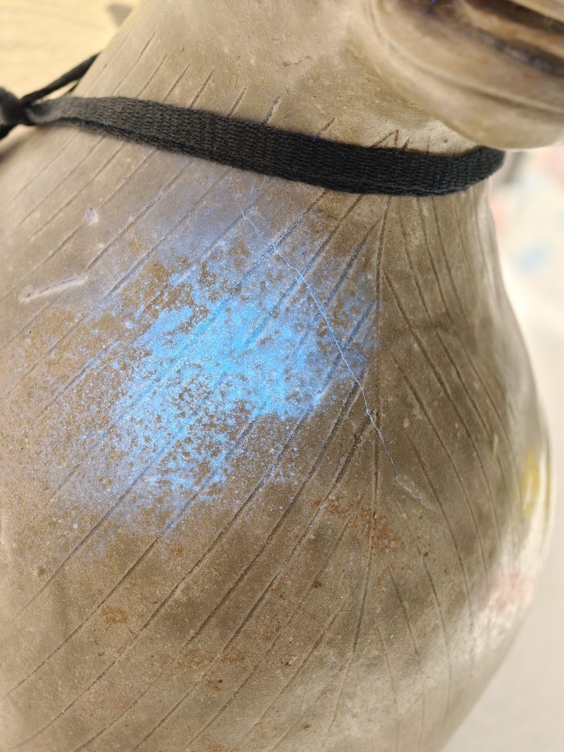 西晋 越窑青瓷卧羊烛台 - 图21