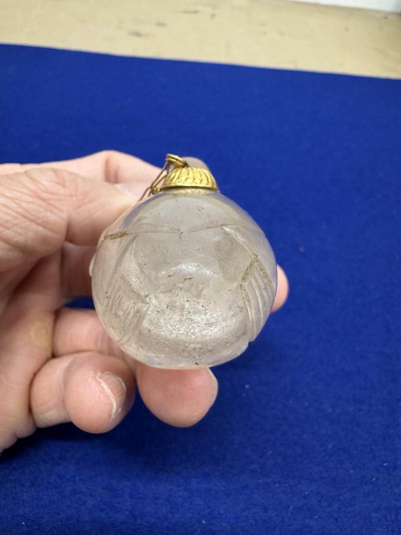 水晶金鏈蓋鵝形水注 - 图6