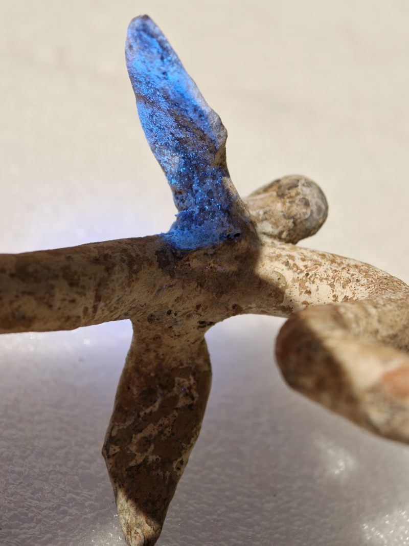 东汉 彩绘灰陶三层多枝灯 - 图137
