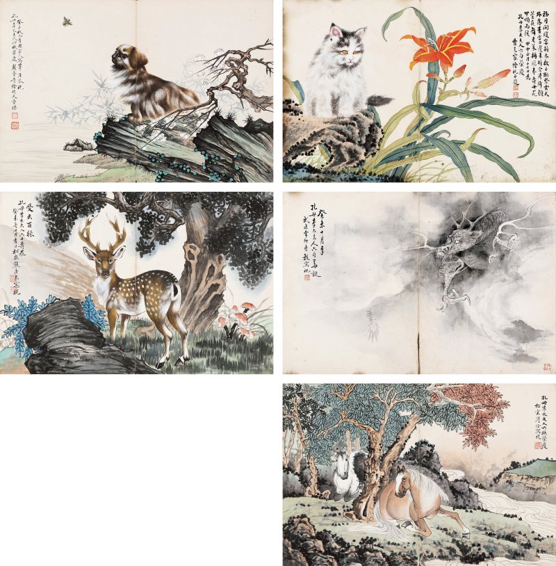 曹克家、房毅、溥佺、戴苍奇、熊庚昌