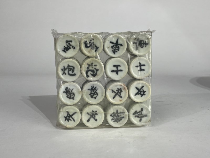 民国 瓷象棋一副