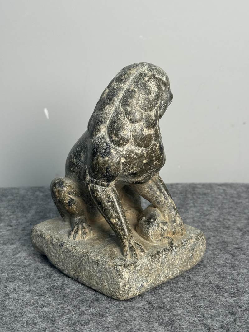 豹紋石坐獅 - 图7