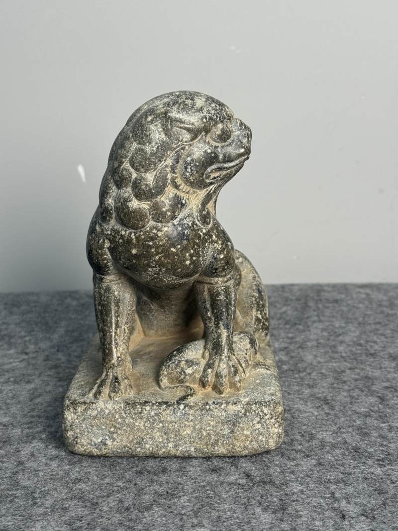 豹紋石坐獅 - 图8
