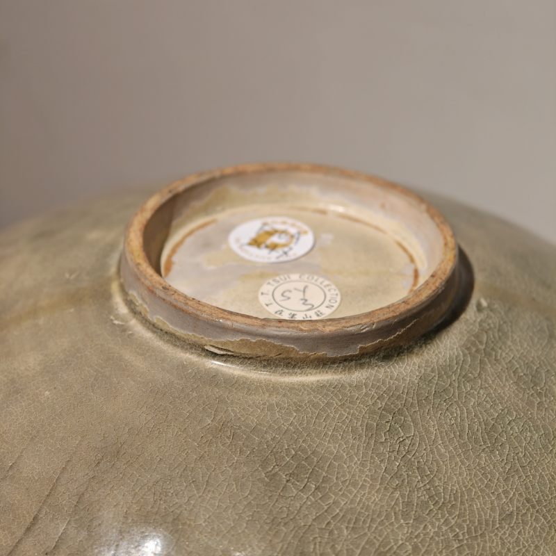 宋至金 耀州窑青釉印花大碗 - 图12