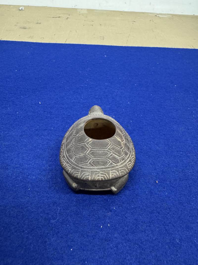 虢州石香薰、山子等文房一套四件 - 图6