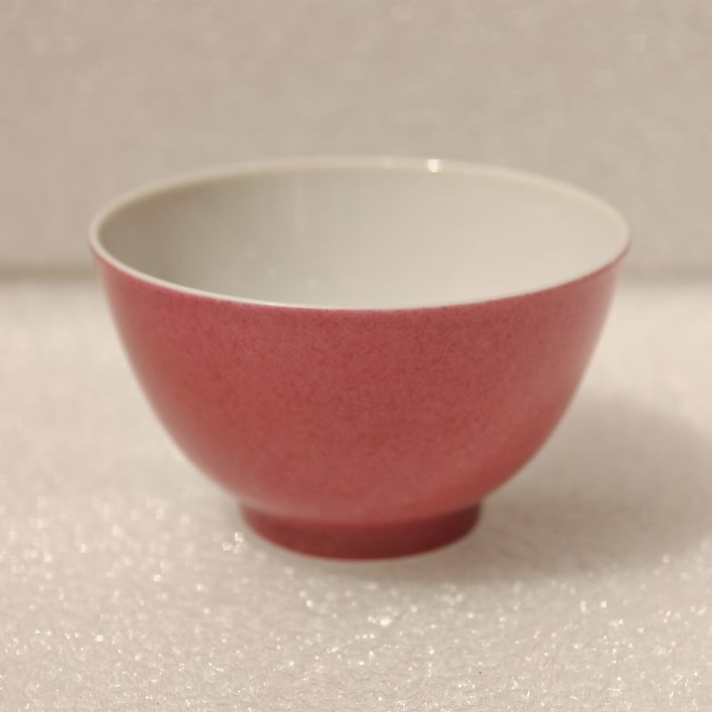 清康熙晚期至雍正早期 胭脂红釉杯 - 图3