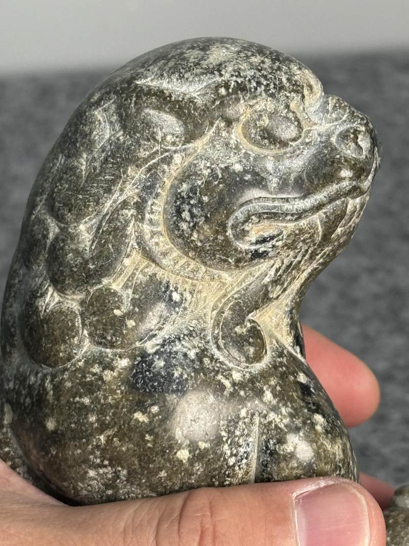 豹紋石坐獅 - 图10