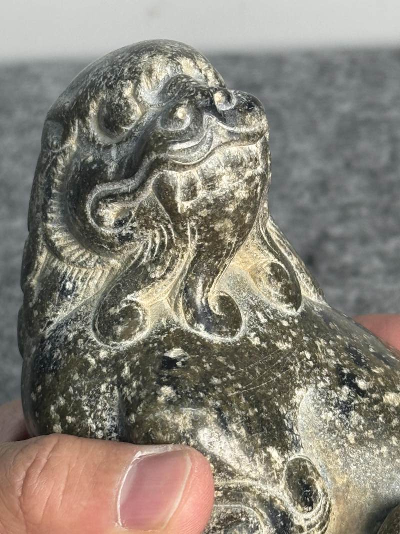 豹紋石坐獅 - 图11