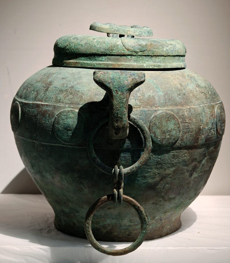 春秋 蟠虺纹青铜盥缶 - 图3