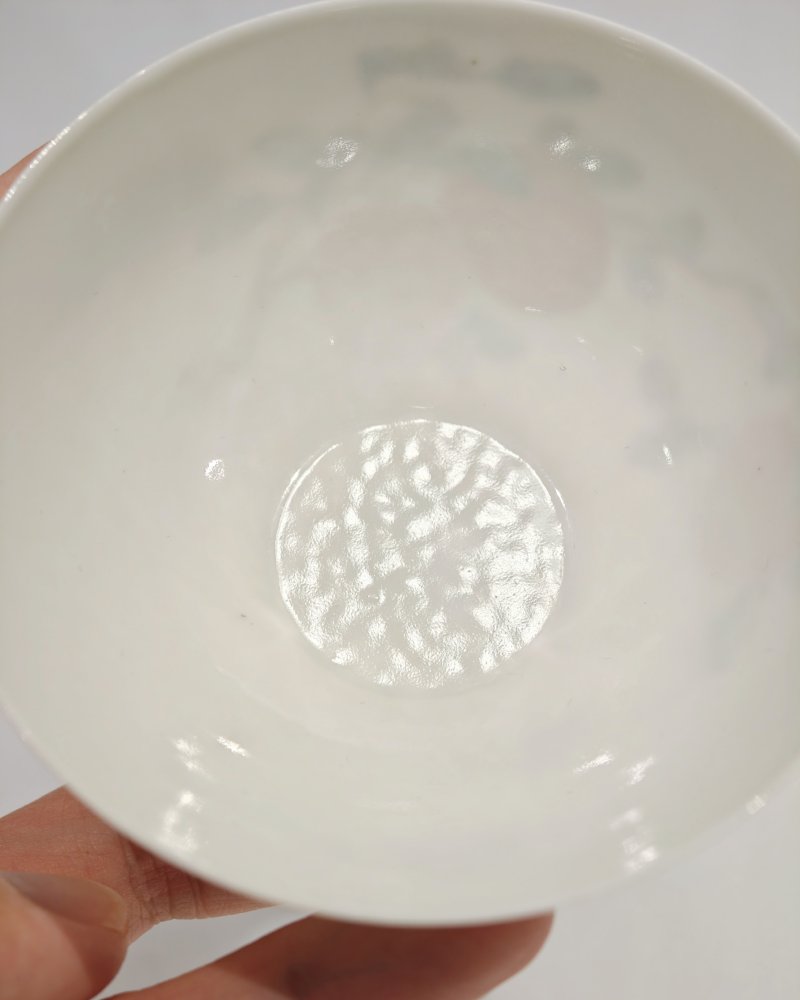 清 粉彩折枝荔枝纹小碗一对 - 图12