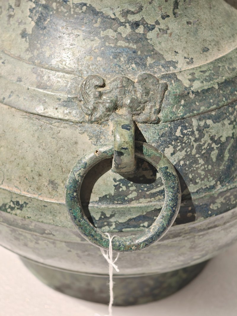 汉 青铜铺首壶 - 图7