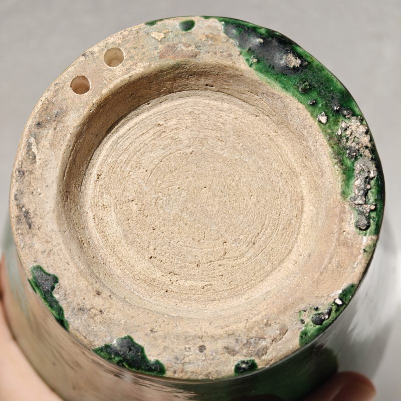 北宋 磁州窑绿釉黑花梅瓶 - 图8