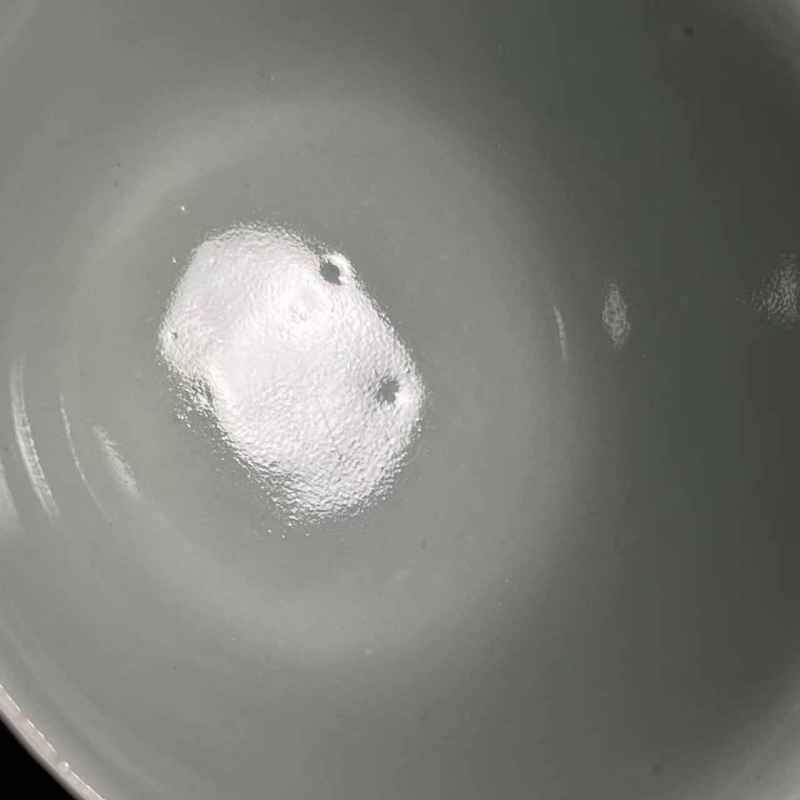 清乾隆 青花花开富贵图茶园 - 图5