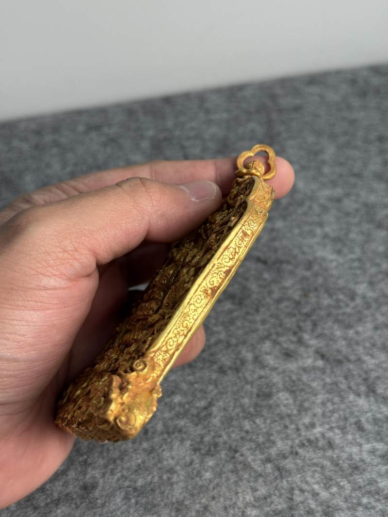 金質佛說法牌 - 图9