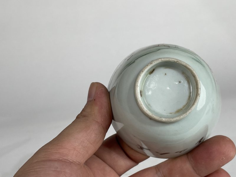 民国 粉彩杯 - 图7