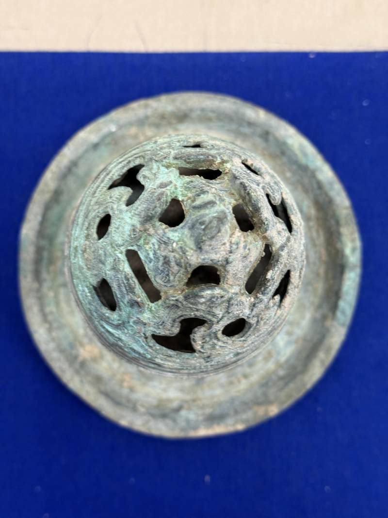 青銅朱雀玄武博山爐 - 图6