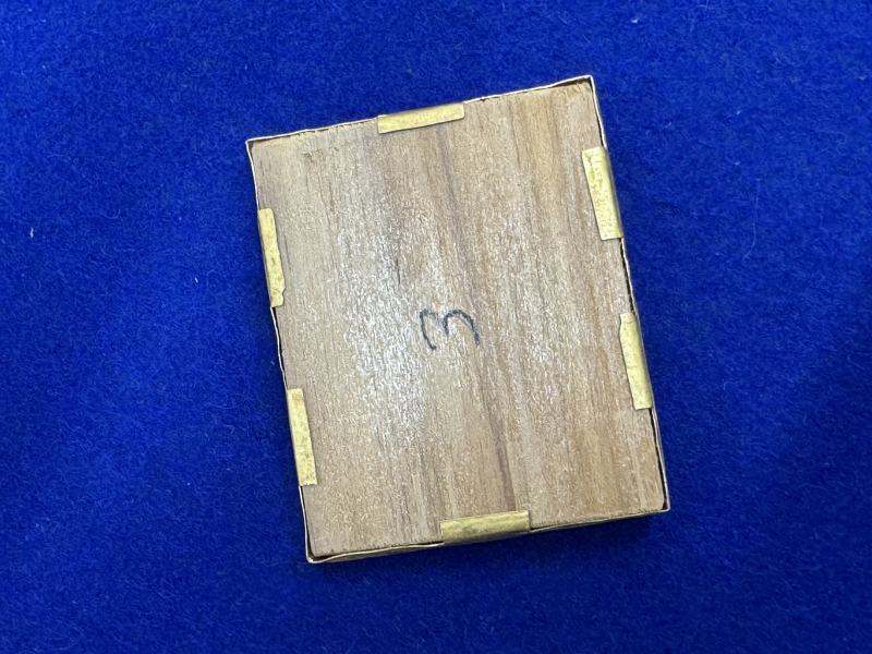 元-明 金質荷塘圖帶板一套十件 - 图44