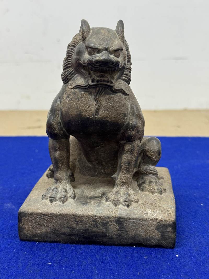 青石坐獅 - 图2