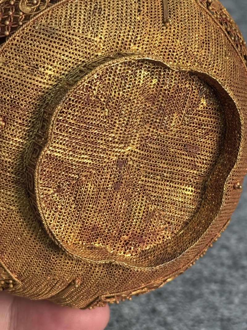 金纍絲龍紋瓶一對 - 图17