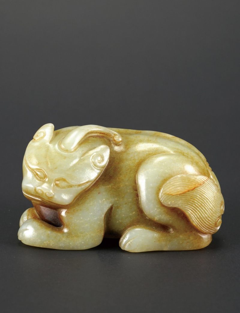    明 玉瑞獸