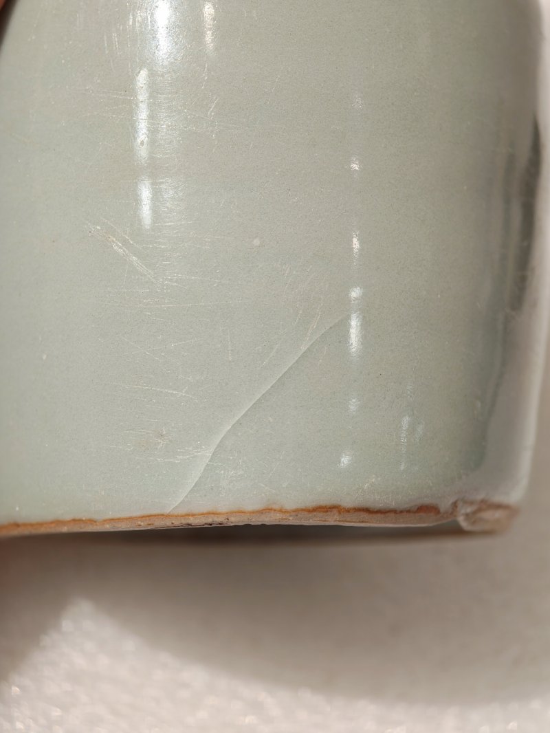 南宋 龙泉窑青釉纸槌瓶 - 图26