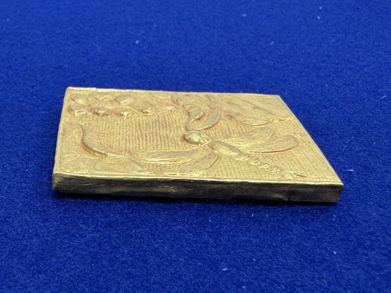 元-明 金質荷塘圖帶板一套十件 - 图18