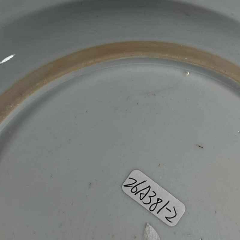 清雍正 粉彩花卉纹盘 - 图10