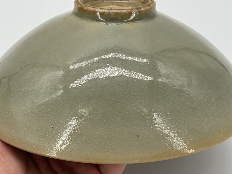 金 耀州窑月白釉碗 - 图12