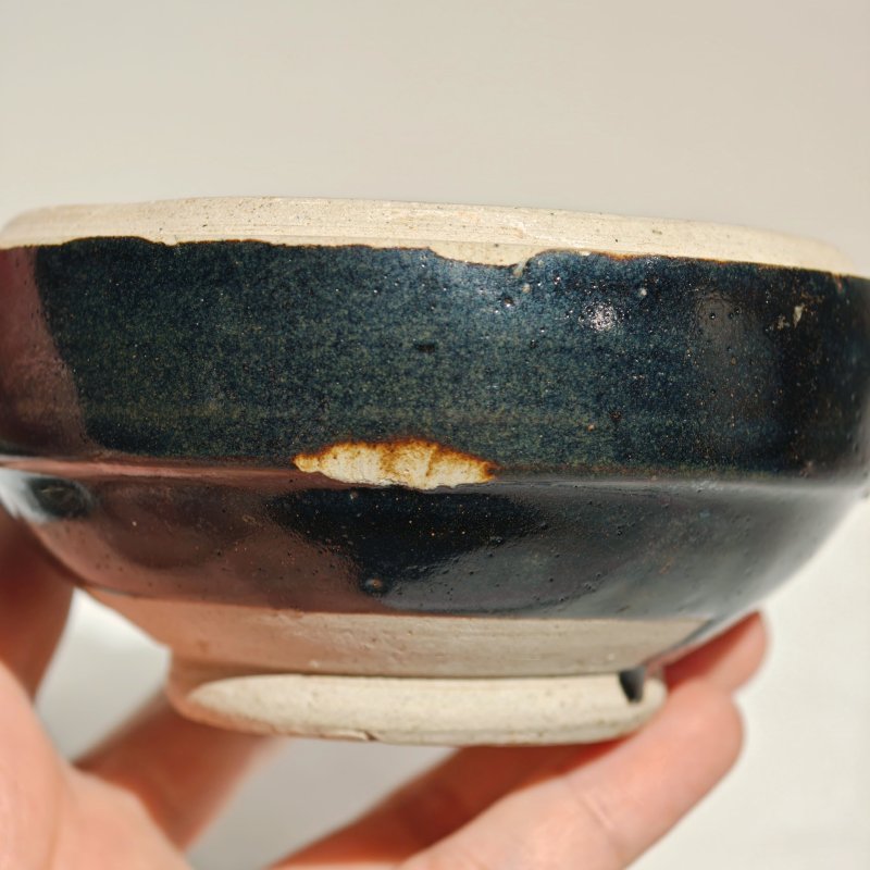 宋 黑釉铁锈花盒 - 图11