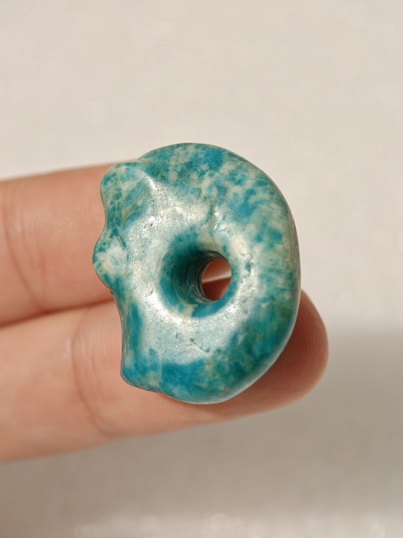 新石器时代 天河石猪笼 - 图2