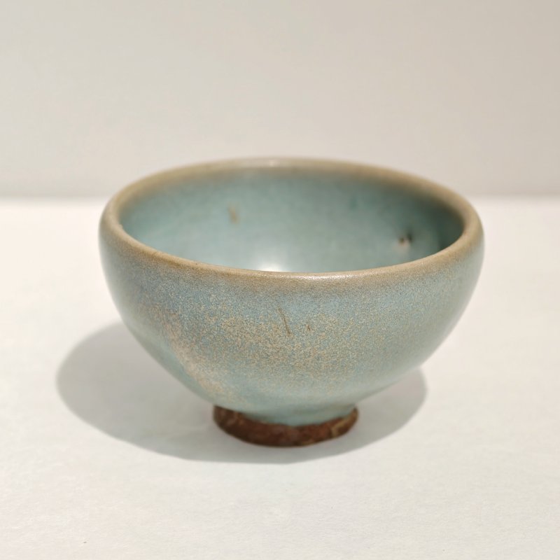 金 钧窑蓝釉小杯 - 图5