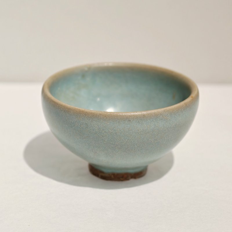 金 钧窑蓝釉小杯 - 图4