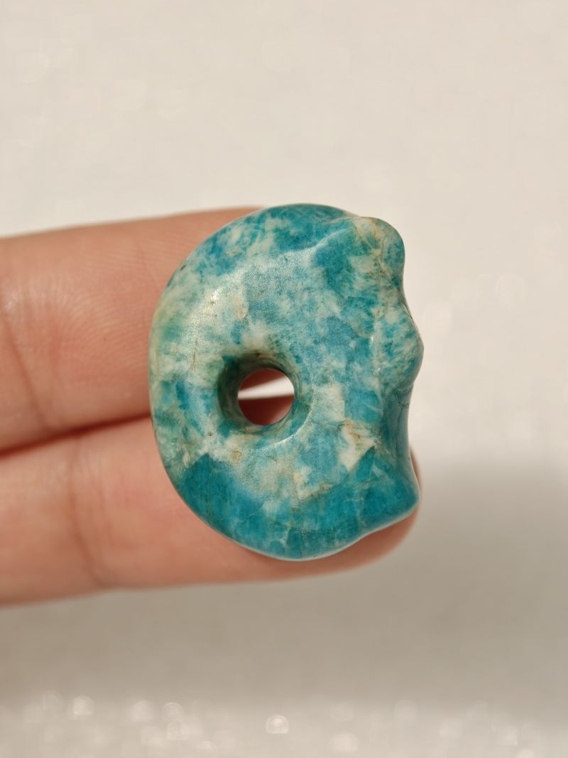 新石器时代 天河石猪笼 - 图4