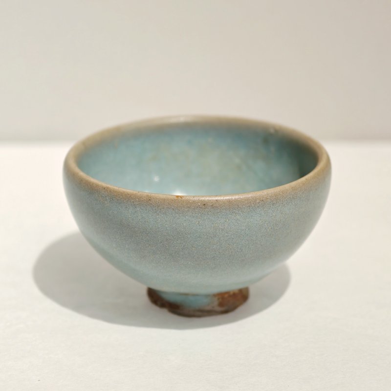 金 钧窑蓝釉小杯 - 图7